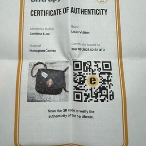 Louis Vuitton Black and Brown Monogram Bag